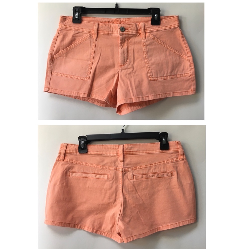 ARIZONA JEAN COMPANY- Women Jr's Shortie Shorts - LIGHT CORAL - Size 11 - NWOT